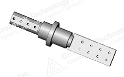 Low Voltage Epoxy Transformer Bushing 90-320